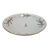 Plat porcelaine fin xixeme