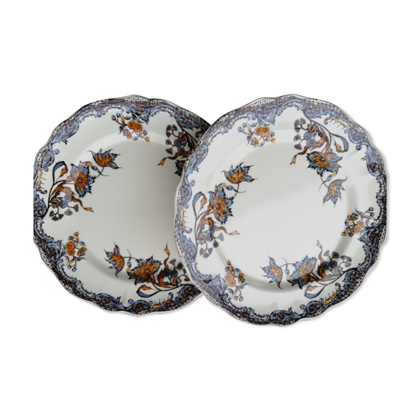 Pair of salins plates