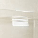 Minimalist chest of drawers from the 1980s, acrylic glass, unique piece