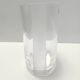 Transparent Murano Glass Vase by Carlo Moretti, Signed and Labeled, Italy 1990s