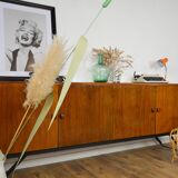 Scandian rosewood and metal sideboard