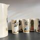 Vintage ceramic orangeade set