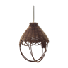 Hanging lamp wicker