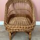 Small wicker chair for children