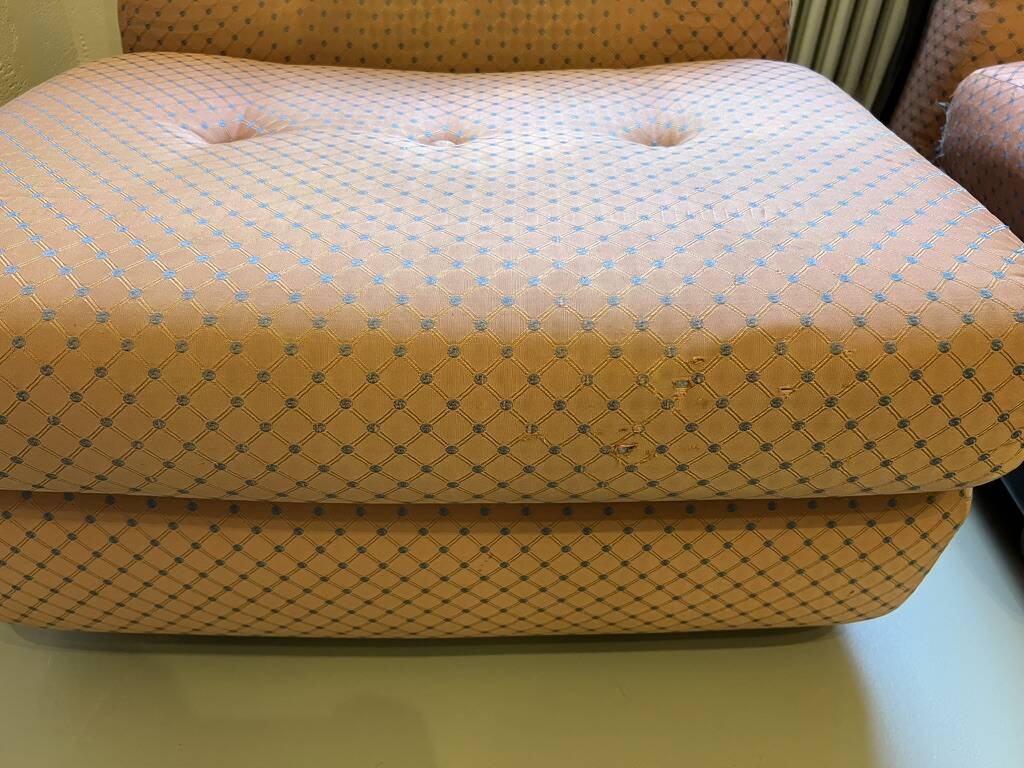 Two Amanta armchairs by Mario Bellini C&B B&B Italia vintage 60s/70s.
