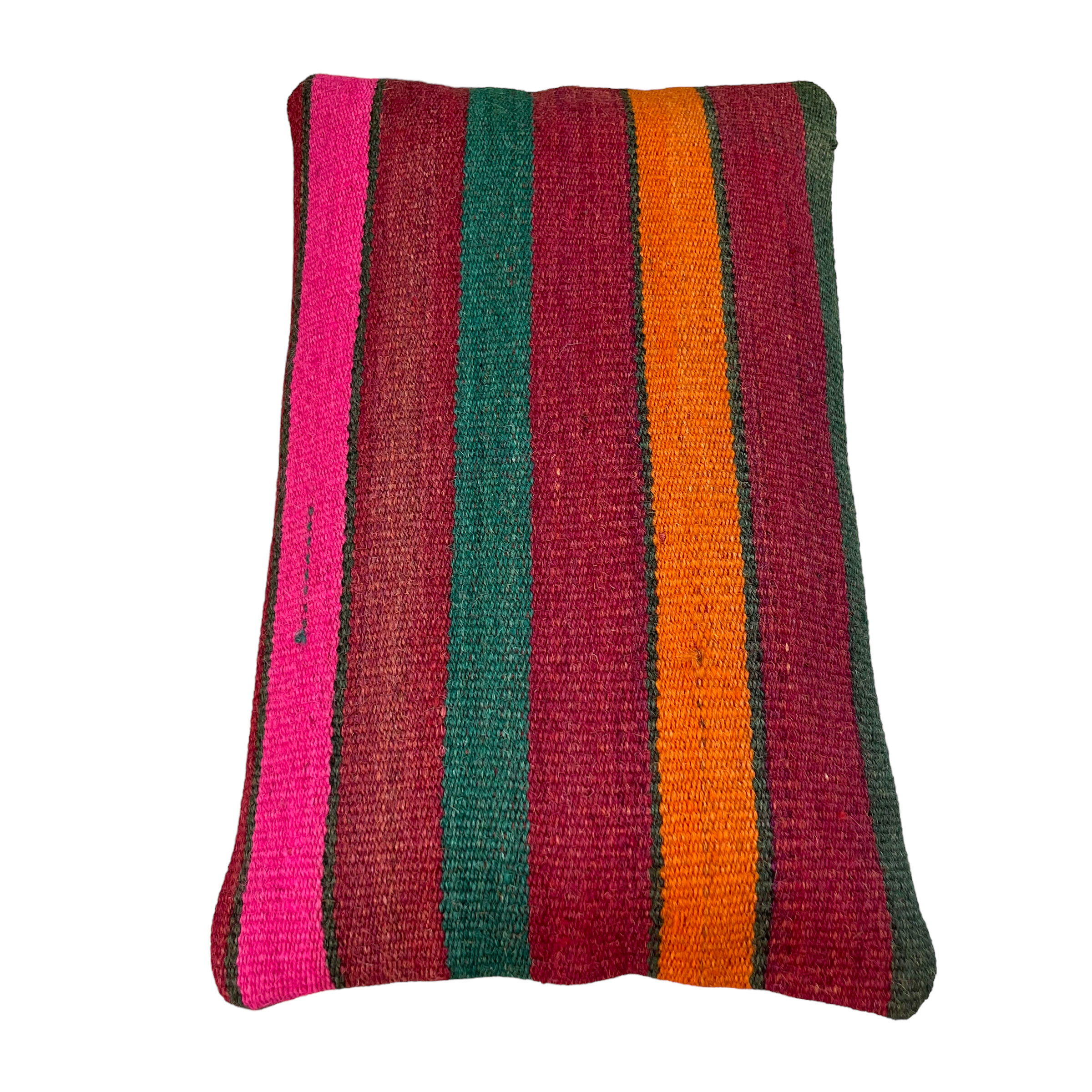 Vintage turkish kilim cushion cover, 30 x 50 cm