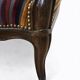 Pair of antique wooden armchairs, Louis-Philippe style.