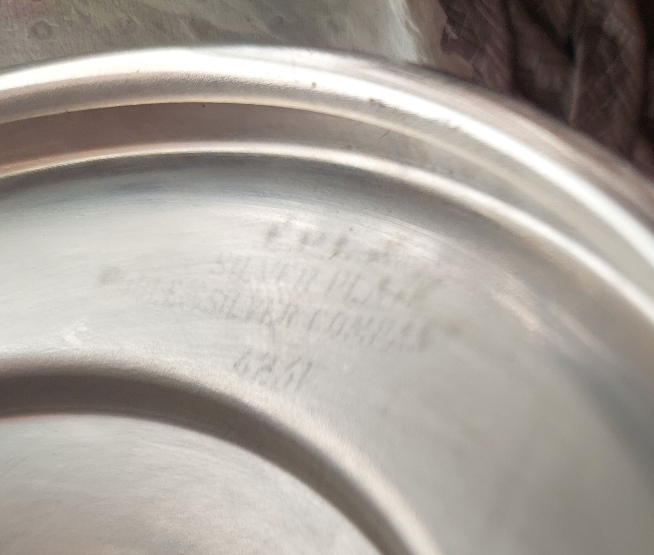 silver-plated champagne bucket