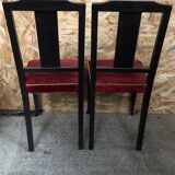 Pair old chair art deco