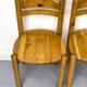Pine dining chairs in the style of Rainer Daumiller, 1970s, set of 6.