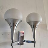 Double vintage wall lamp 60/70s