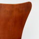 Chaise Arne Jacobsen 3107 en teck pour Fritz Hansen