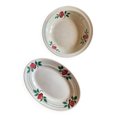Set of 2 old Mado model dishes