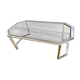 Table basse métal Chromé