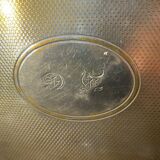Antique silver serving dish