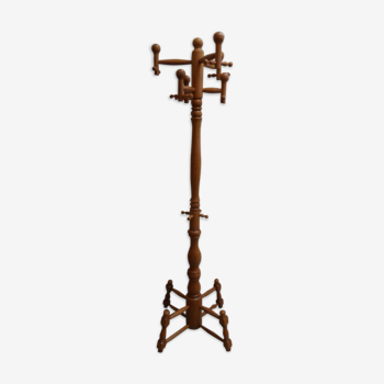 Vintage standing coat rack