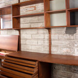 Danish modular teak shelf by Poul Cadovius 1960