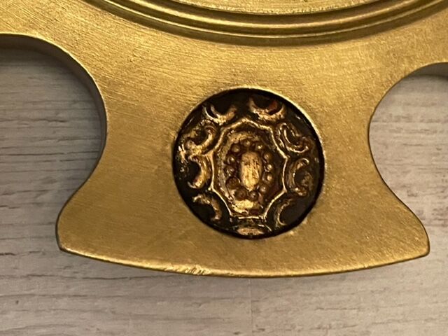 Mirror sun gilded wood 1960