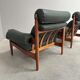 Fauteuils par Eric Merthen pour Ire Möbel AB, années 1960.