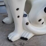 Dalmatian dog in earthenware from the 70s