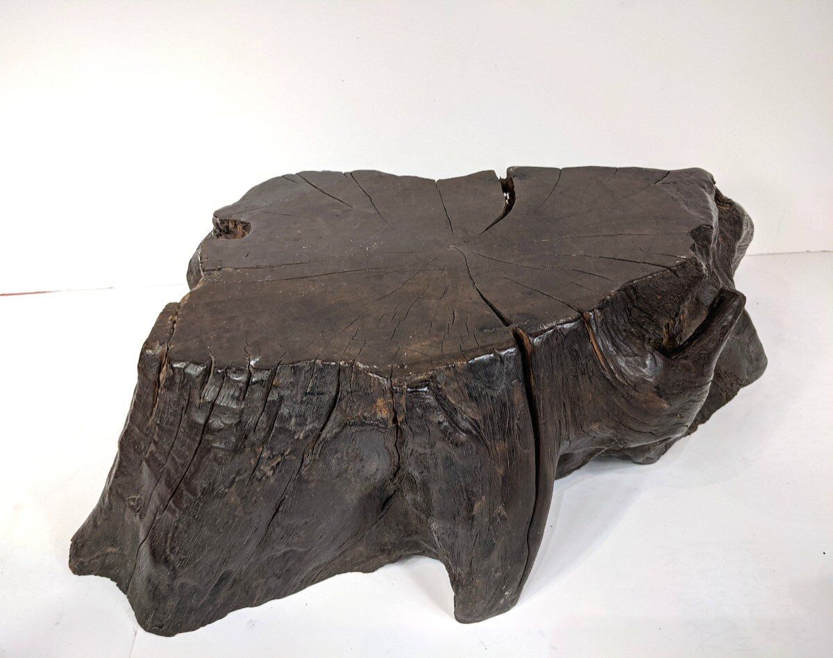 Bonsai base - root - Japan 1930-50 - vintage wabi-sabi - Kare San Sui