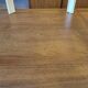 Coffee table in white lacquered wood with glass top, 1960s