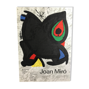 Affiche d'exposition originale