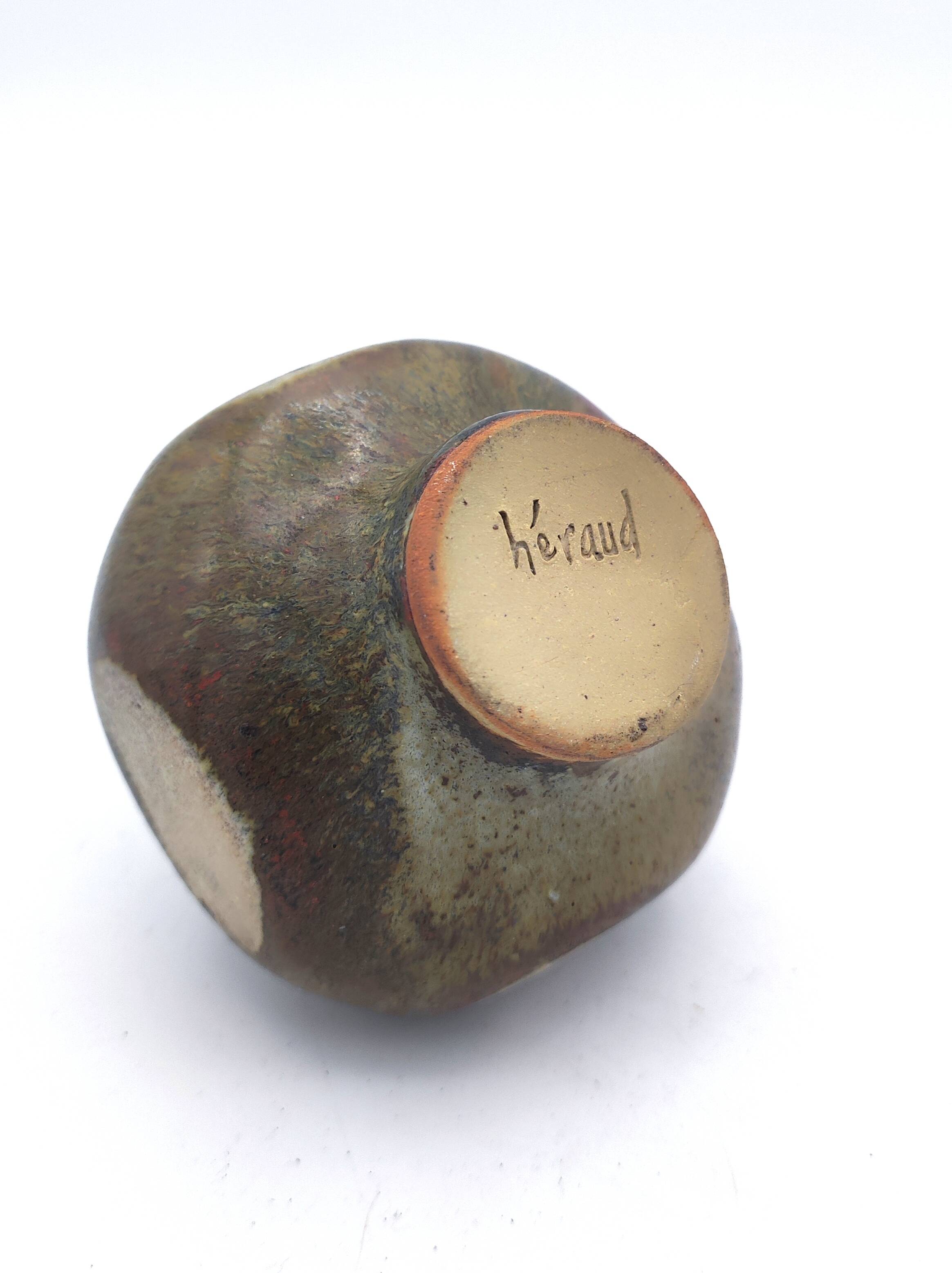 Robert HERAUD Vase - La Borne Sancerre