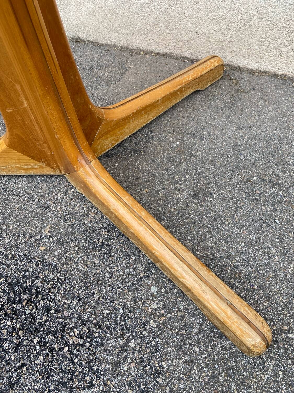 Baumann elm dining table