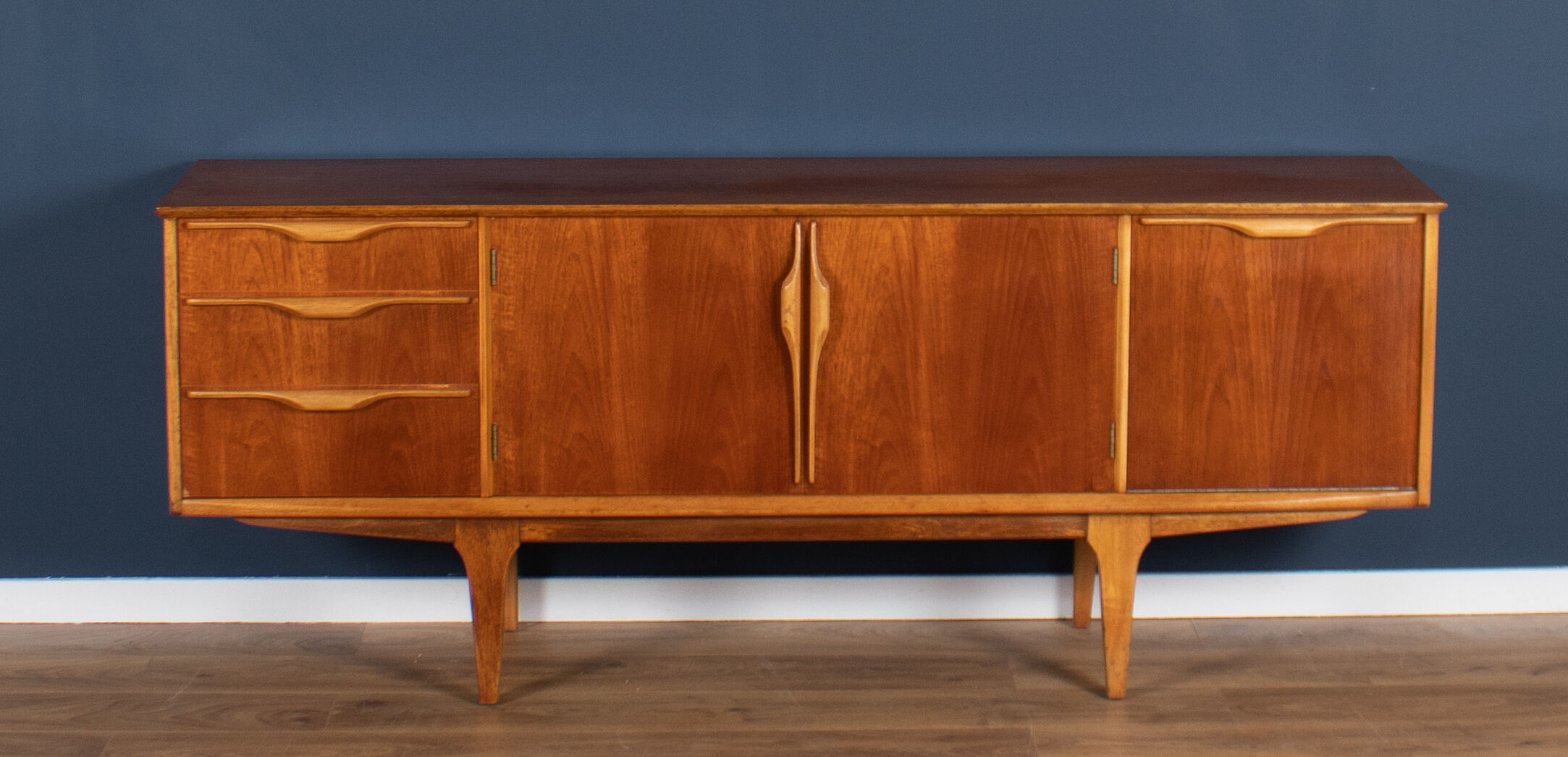 Enfilade retro teck 1960s Jentique