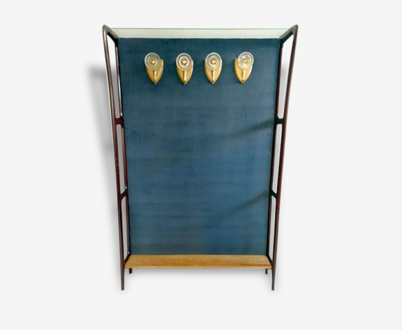 Porte manteau italien en hêtre teinté - 1950 | Selency