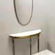 Mid-Century Modern Vintage Wall Mirror in Brass and Wood, Italy 1960s