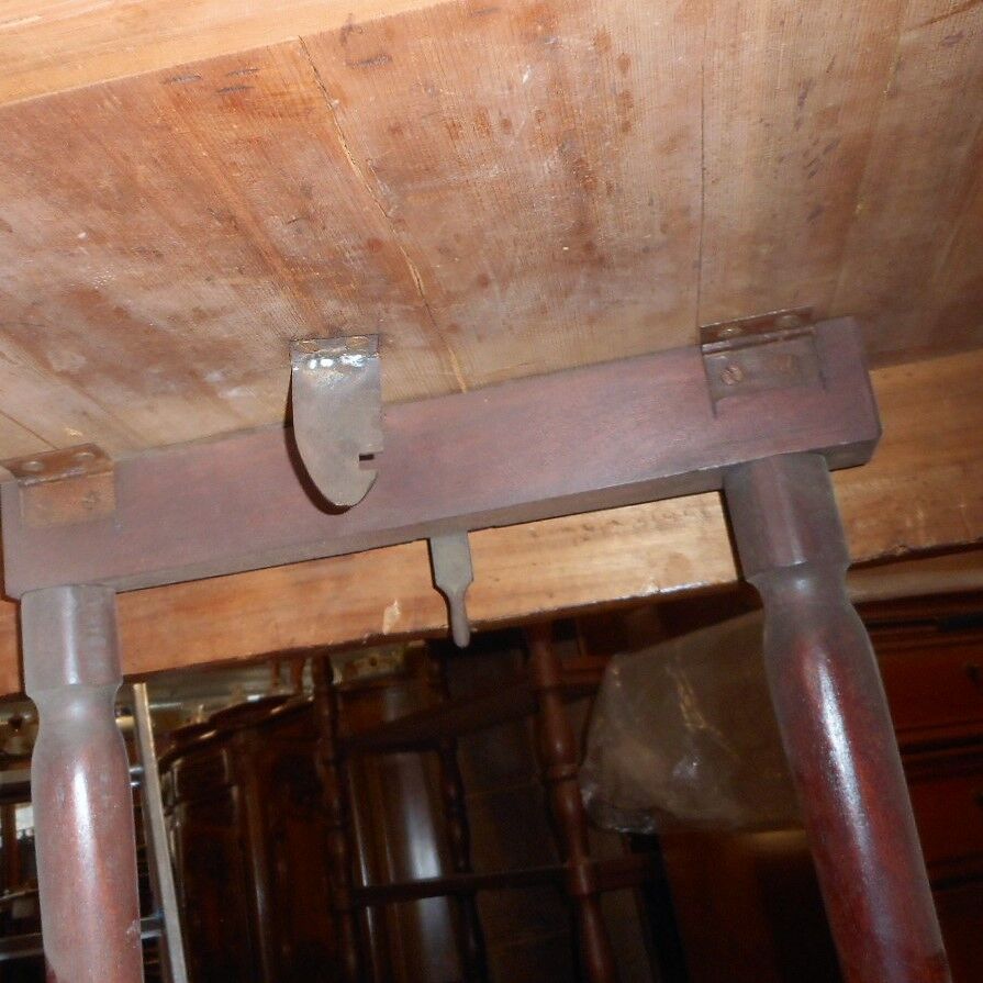 Table expandable deco solid mahogany