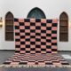 Authentic traditional handmade Berber rug size 150/250 cm