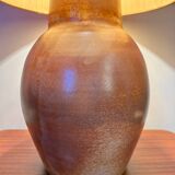 Grande lampe grès années 60