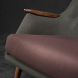 Vintage Mid-Century Modernist Living Room Set Pallas by Svante Skogh for Asko, 1950s, Set of 2