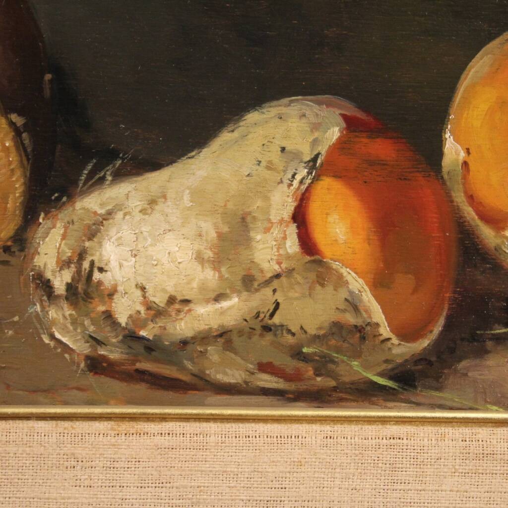 Superbe tableau signé nature morte du milieu du 20ème siècle