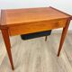Table de couture scandinave en teck
