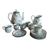 Kutani porcelain coffee service from Japan, early 19th century