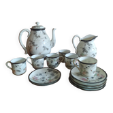 service à café en porcelaine Kutani Japon début XIXème