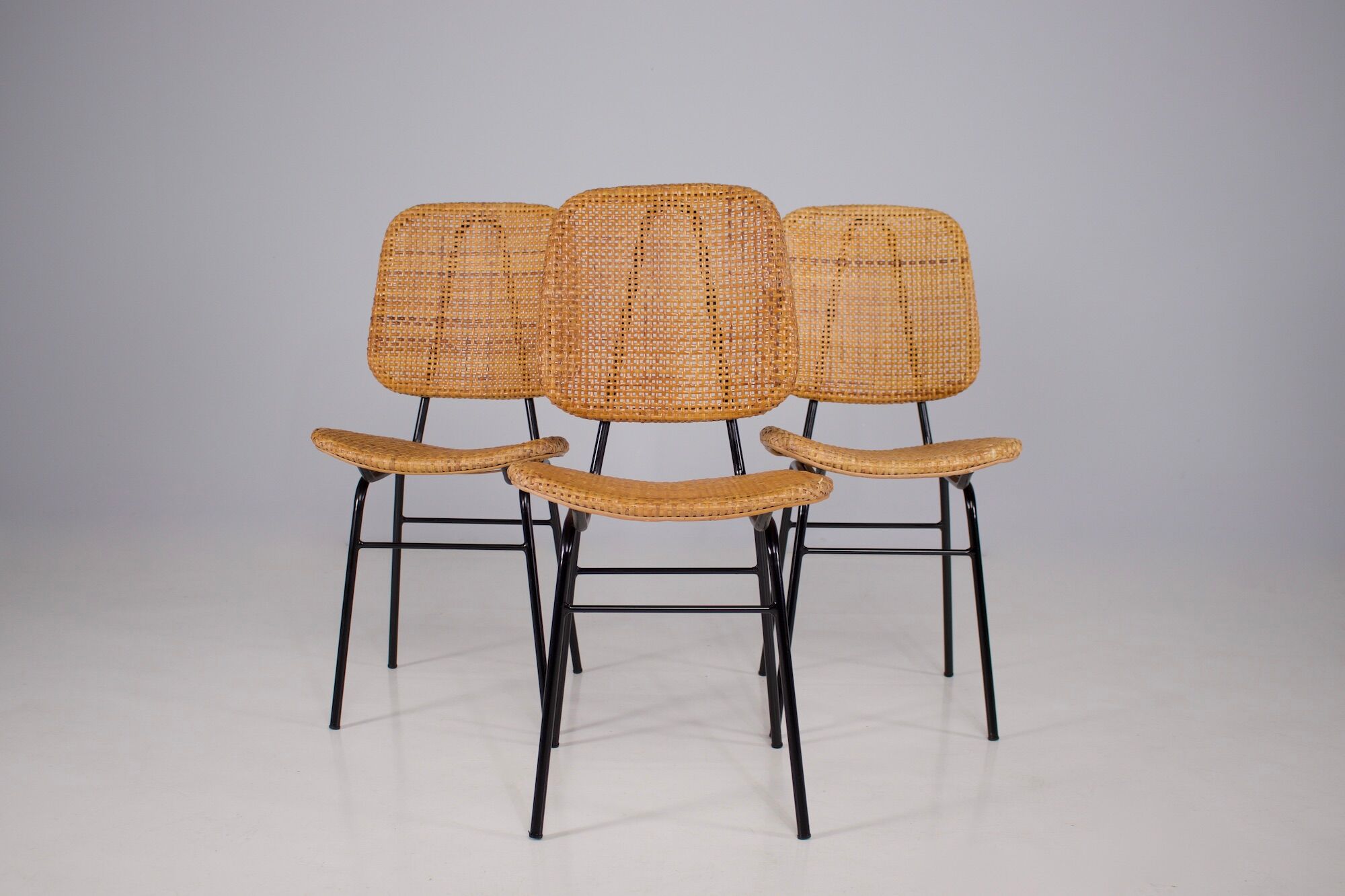 Rattan/bamboo splice chairs