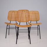 Rattan/bamboo splice chairs