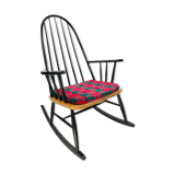 Fauteuil à bascule vintage danois