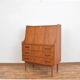 Mid-Century Danish Teak Secretary by Gunnar Nielsen for Tibergaard, 1960s.