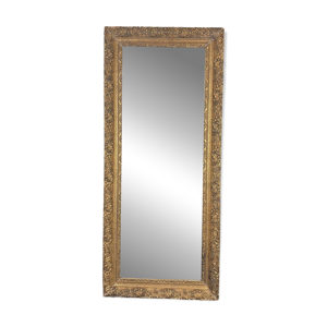 miroir doré de style