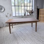 Farm table pitch pine 2 x 1 m from the 1950s