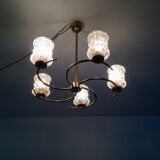 Spiral chandelier 5 lights