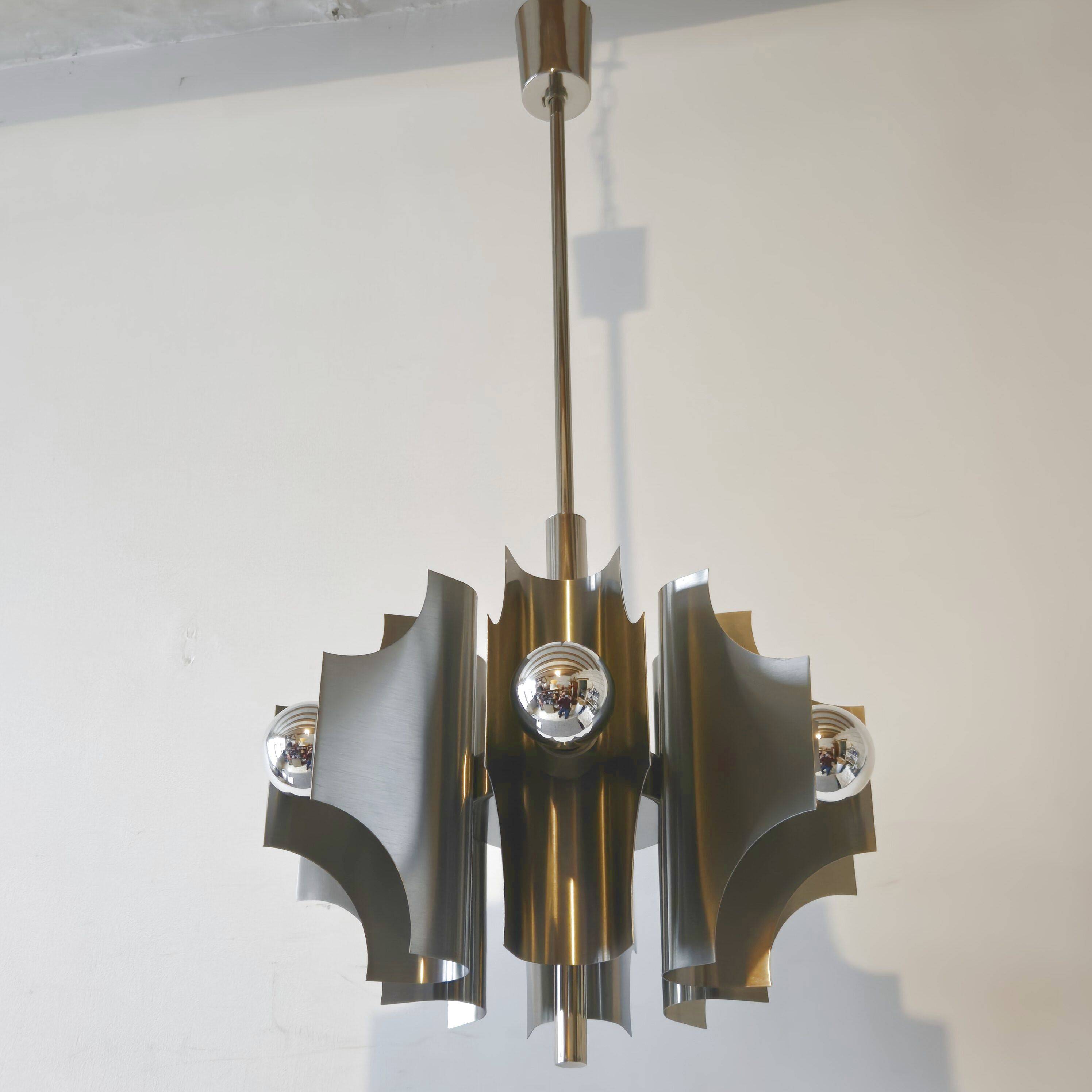 Space age chandelier 1960