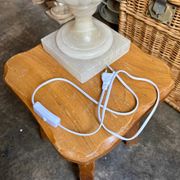 Lampe de table Médicis en albâtre