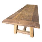 Solid oak table in Provençal style